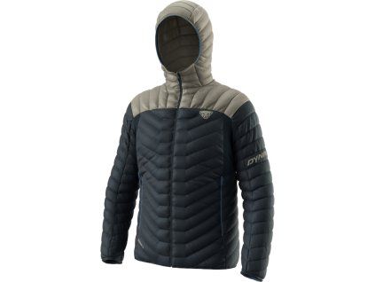 Pánská péřová bunda Dynafit Ridge Ultralight Down Jacket, modrá/khaki