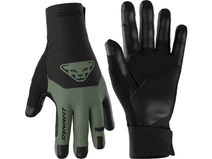 Rukavice Dynafit Ridge Windstopper®, černá/zelená