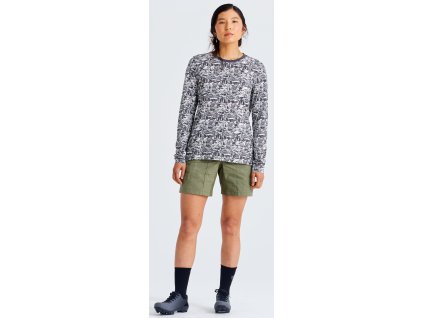 65123 210 APP S F COTTON CALISWE TEE LS WMN BSLT EGGSHL HERO