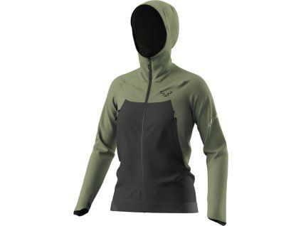 Dámská bunda Dynafit Transalper Dynastretch, černá/zelená