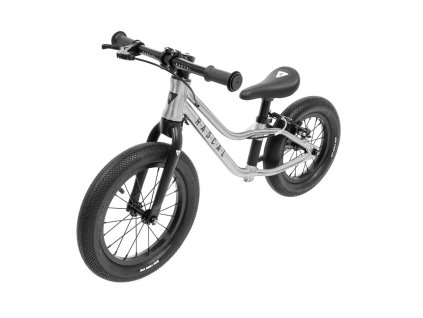 Odrážedlo Rascal Punk! Titanium (stříbrná) (Barva stříbrná)