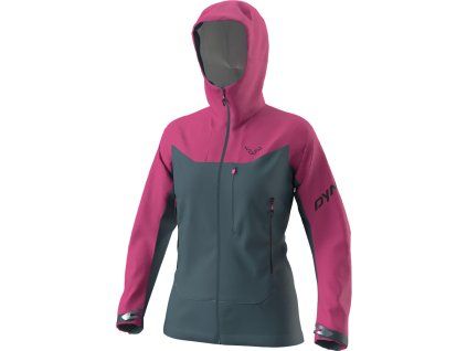 Dámská softshellová bunda Dynafit Radical Softshell Jacket, šedá/růžová