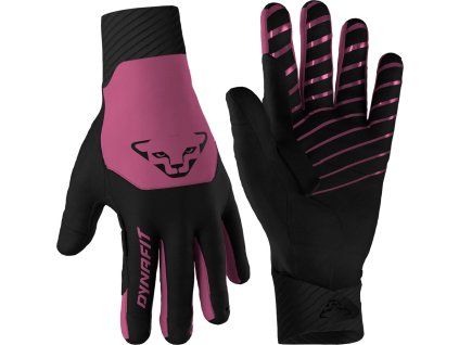 Rukavice Dynafit Blacklight Softshell, růžová/černá