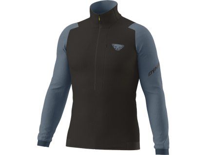 Pánská mikina Dynafit Blacklight Thermal 1/2 Zip, černá/šedá