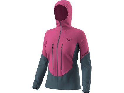 Dámská bunda Dynafit Blacklight Softshell, šedá/růžová