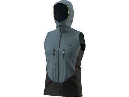 Pánská vesta Dynafit Blacklight Softshell, šedá/černá