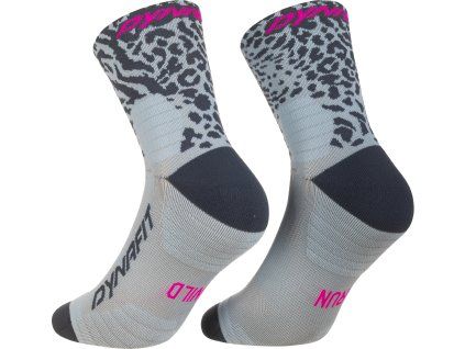 Ponožky Dynafit Run Wild Mid, modrá