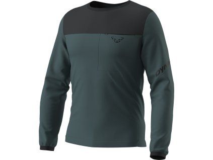 Mikina Dynafit Traverse DST Pullover cinder, šedá/černá