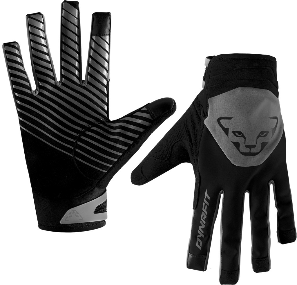 Rukavice Dynafit Radical 2 Softshell black 22/23 Barva: černá / šedá, Velikost: S
