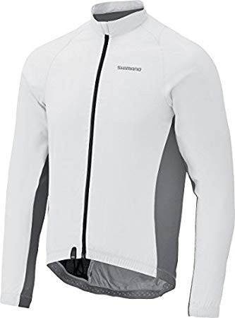 Bunda Shimano Compact Windbreaker white Barva: bílá, Velikost: XL