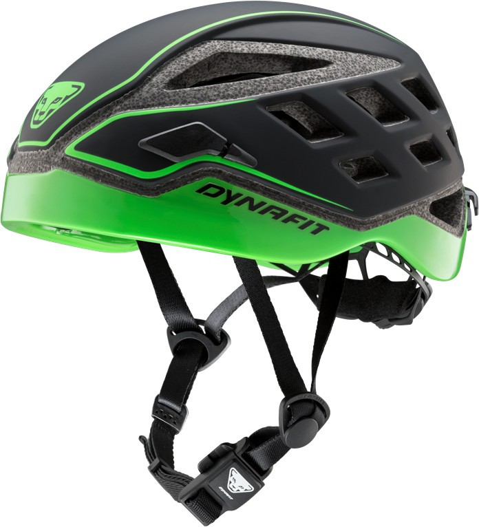 Přilba Dynafit Radical Helmet black/dna green 24/25 Barva: černá / zelená, Velikost: UNI
