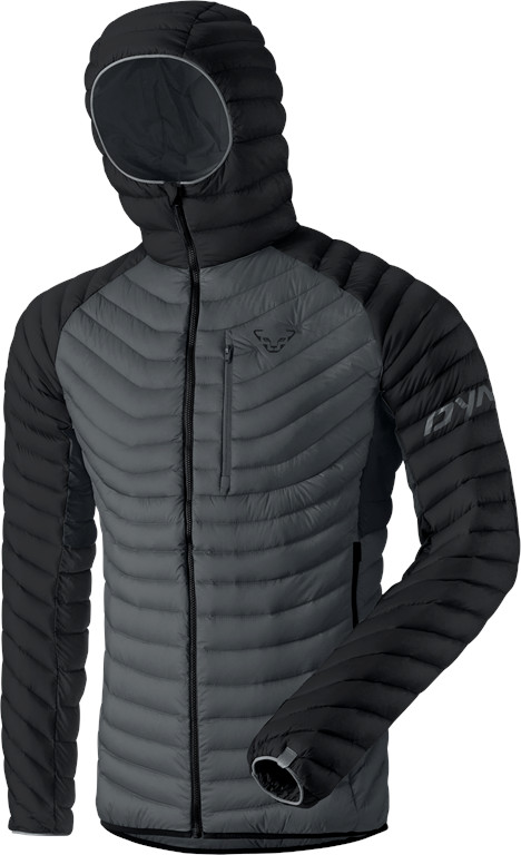 Bunda Dynafit Radical Down Hood black out 25/26 Barva: černá / šedá, Velikost: XL