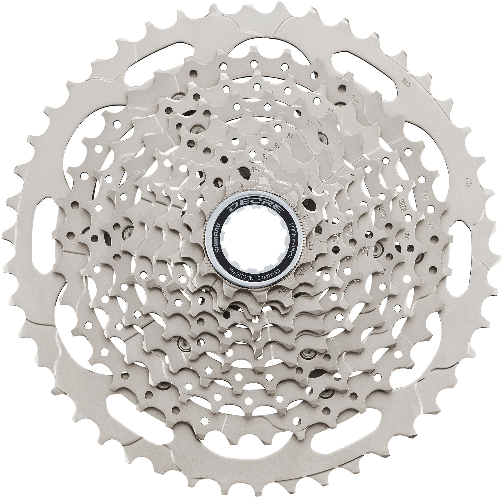 Kazeta Shimano Deore MTB CS-M4100 10s Počet zubů: 11-46z