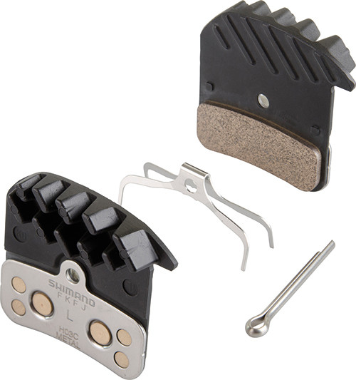 Brzdové destičky Shimano H03C Kovové s chladičem MTB