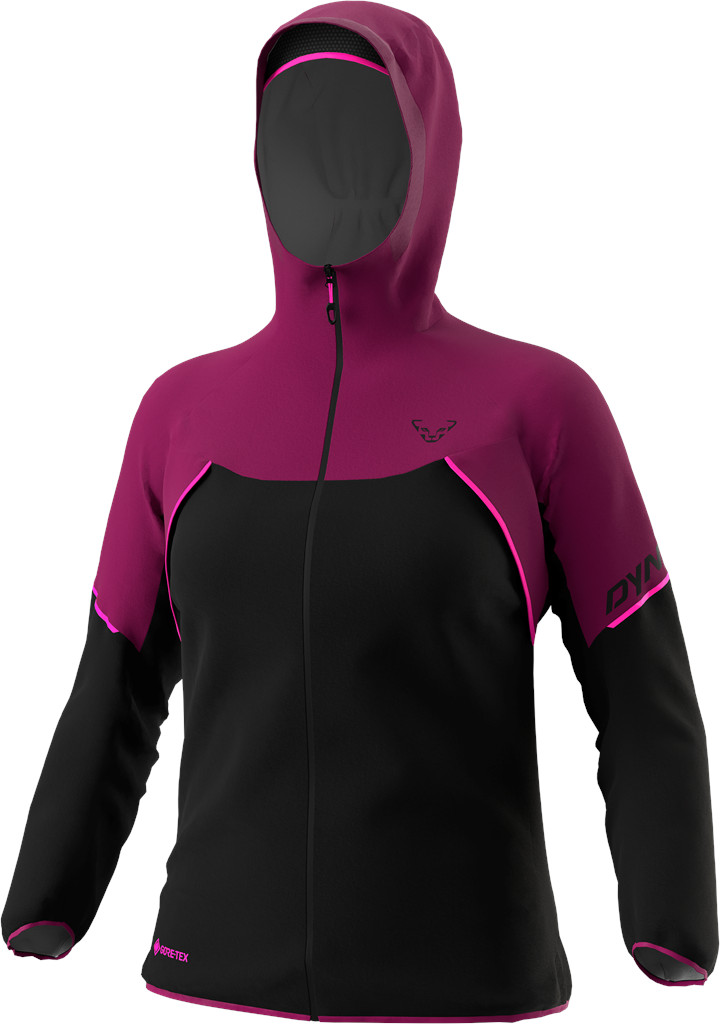 Bunda Dynafit Alpine GTX JKT W beet red 2023 Barva: černá / řepová, Velikost: S