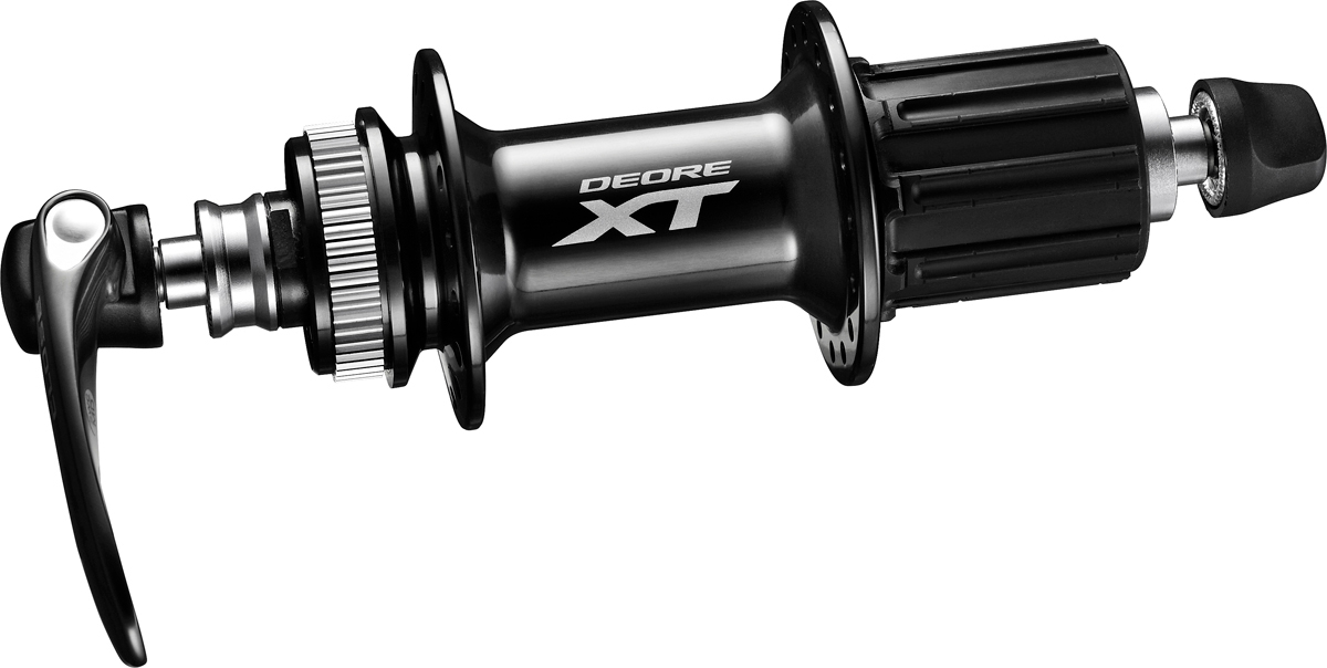 Náboj Shimano Deore XT FT-M8000 32děr Barva: černá, Počet děr: 32 děr