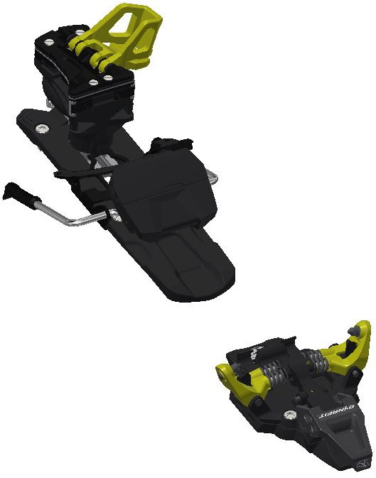 Vázání Dynafit ST Radical Long Travel yellow Barva: černá / žlutá, Šířka: 82 mm