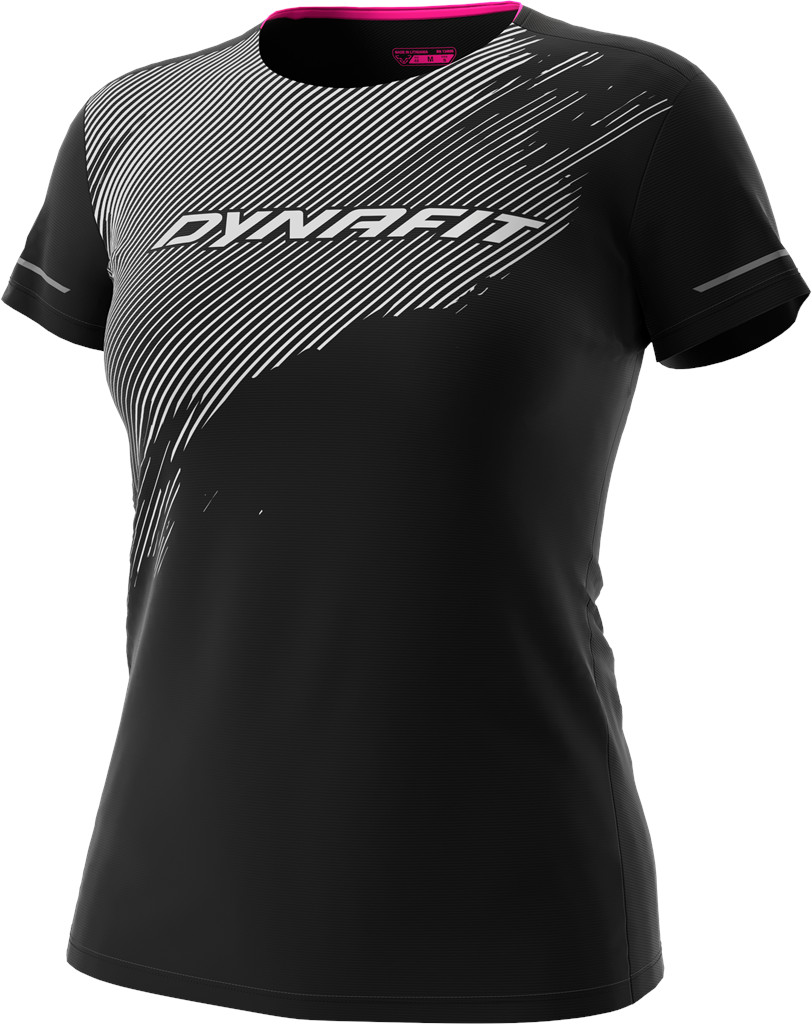Triko Dynafit Alpine 2 S/S Tee W black out/nimbus 2025 Barva: černá / bílá, Velikost: S