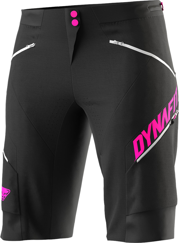 Kraťasy Dynafit Ride DST W black out 2023 Barva: černá / růžová, Velikost: S
