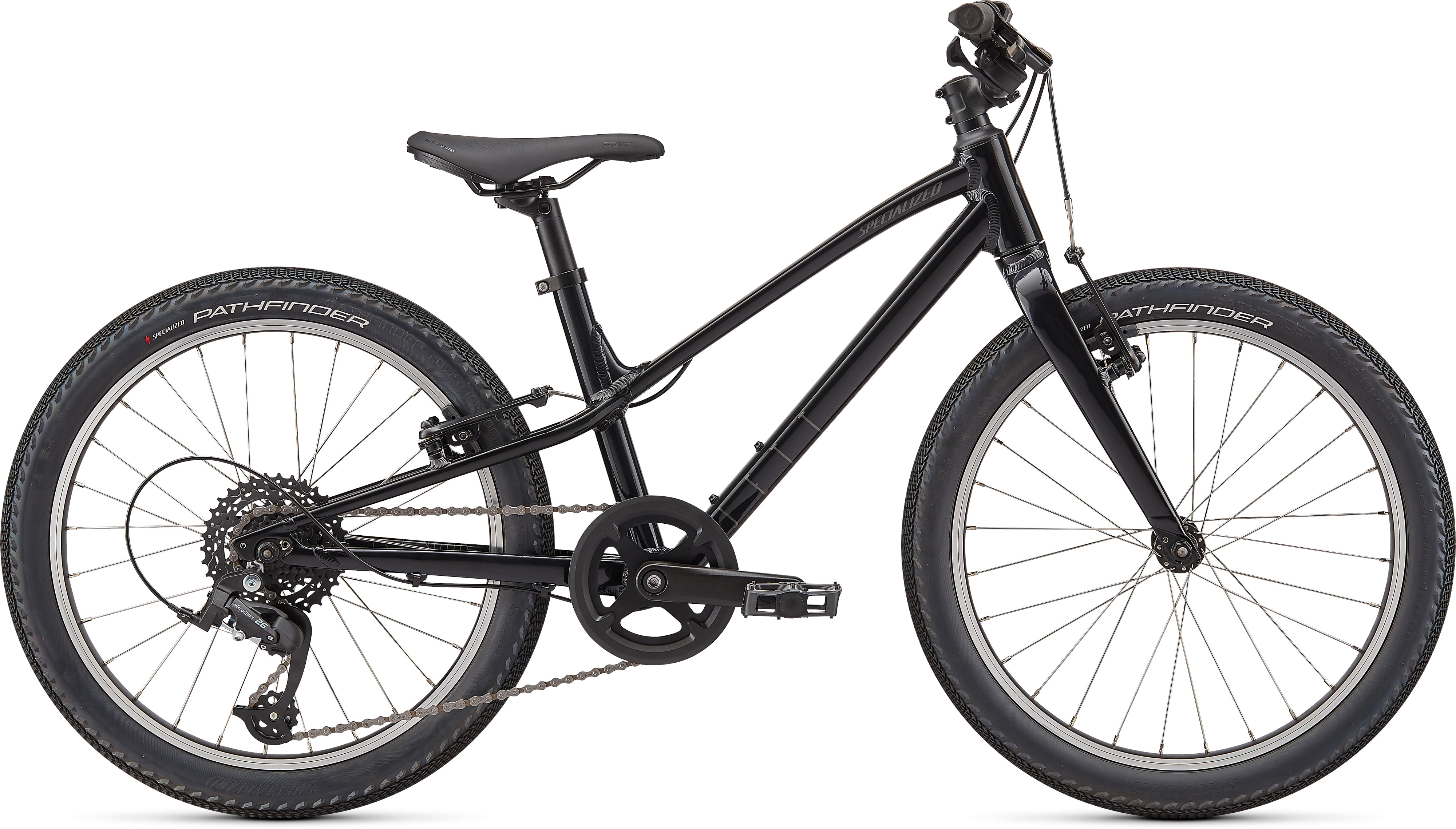 Dětské kolo Specialized Jett 20 gloss cast black/smoke 2024 Barva: černá, Velikost: 20"