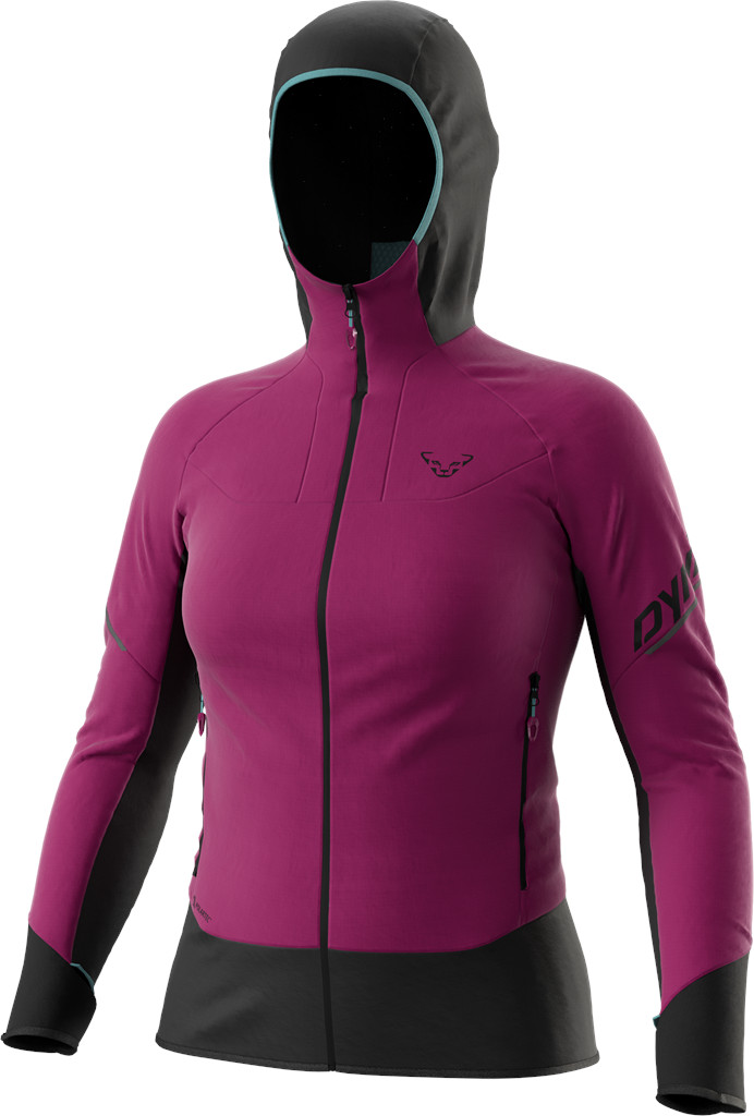 Bunda Dynafit Mezzalama PTC Alpha W beet red 22/23 Barva: řepová / černá, Velikost: M