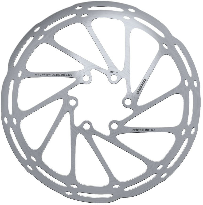 Brzdový kotouč Sram Centerline Rounded 6 děr Velikost: 160 mm