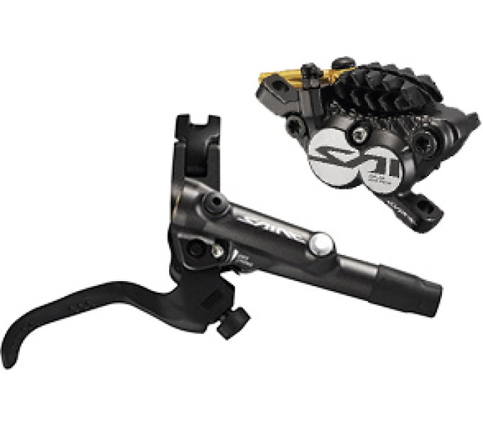 Brzdy Shimano Saint BR-M820/BL-M820 Délka: 1700 mm, Strana: Pravá, Brzdové destičky: H03C - kovové s chladičem