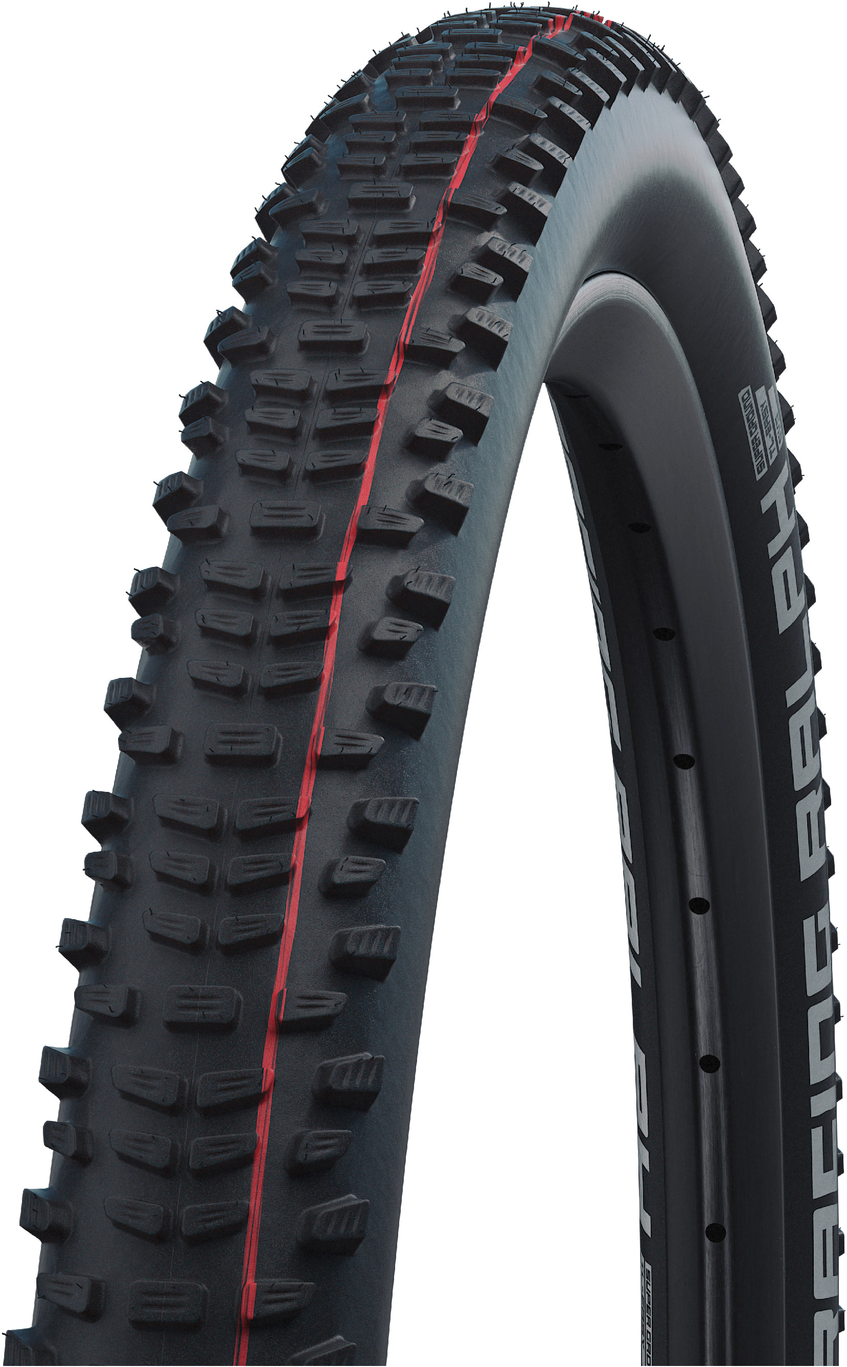 Plášť Schwalbe Racing Ralph Evo, Super Ground, TLE 57-622 Barva: černá, Velikost: 29", Šířka: 2.25"