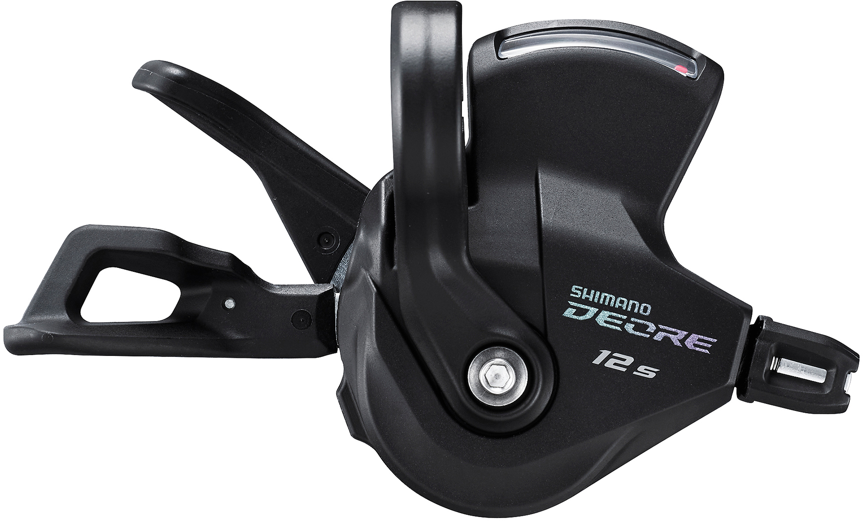 Řadící páčka Shimano Deore SL-M6100 Strana: Pravá - objímka, Řadící stupně: 12s, Doplňující informace: s ukazatelem