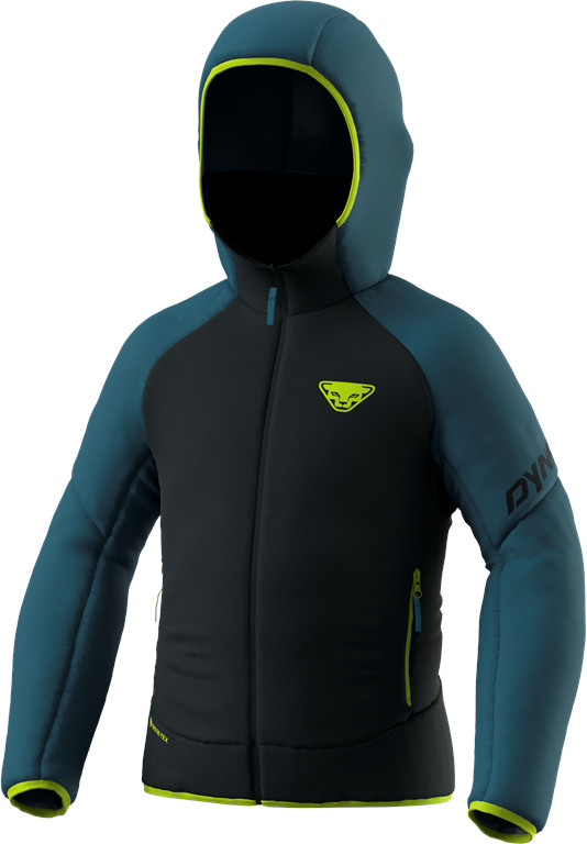 Dynafit Dětská bunda Youngstar Infinium Insulation Unisex mallard blue 25/26 Barva: modrá, Velikost: 152