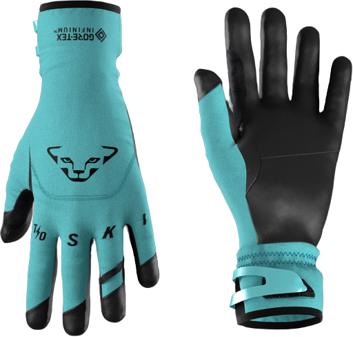 Rukavice Dynafit Tour Infinium Gloves marine blue 24/25 Barva: modrá / černá, Velikost: M
