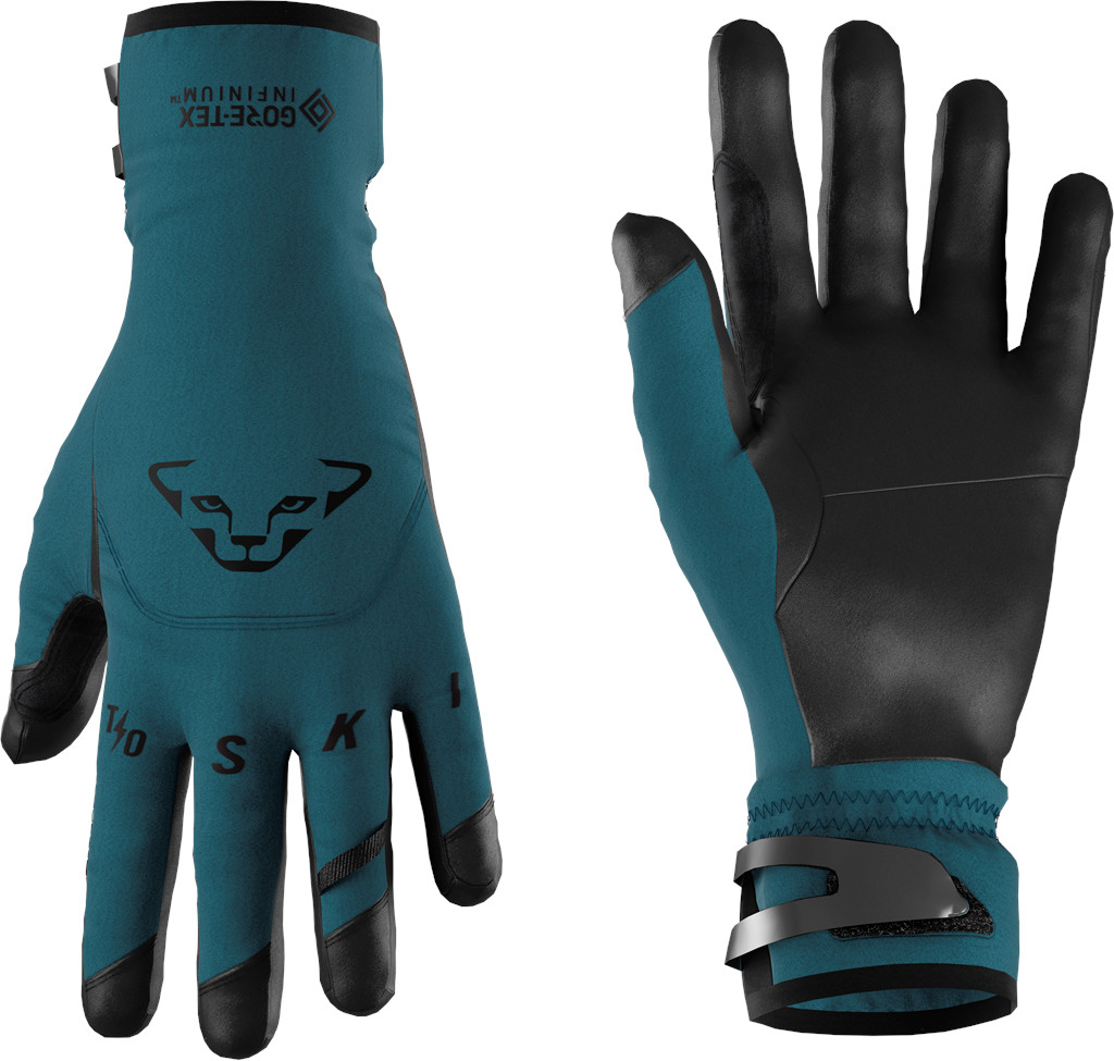 Rukavice Dynafit Tour Infinium Gloves storm blue 24/25 Barva: modrá / černá, Velikost: XL