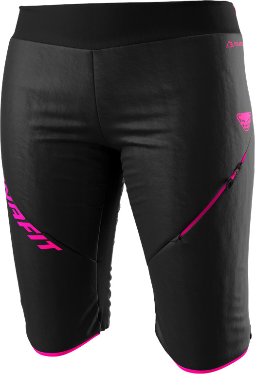 Kraťasy Dynafit Mezzalama Polartec Alpha Overshorts W black out 25/26 Barva: černá / růžová, Velikost: M