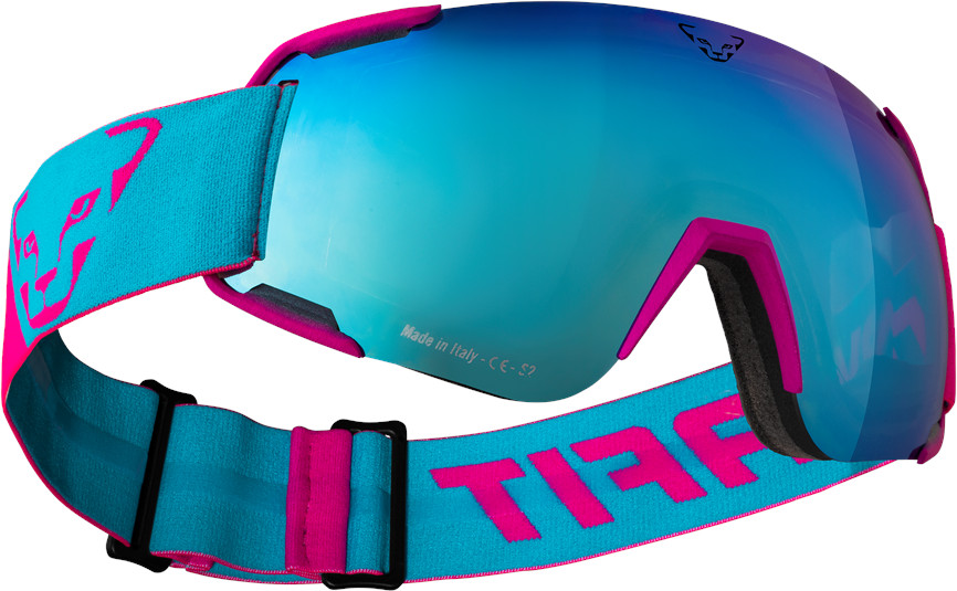 Brýle Dynafit TLT Evo Goggle pink glo silvretta Cat S3 25/26 Barva: růžová / modrá, Velikost: UNI