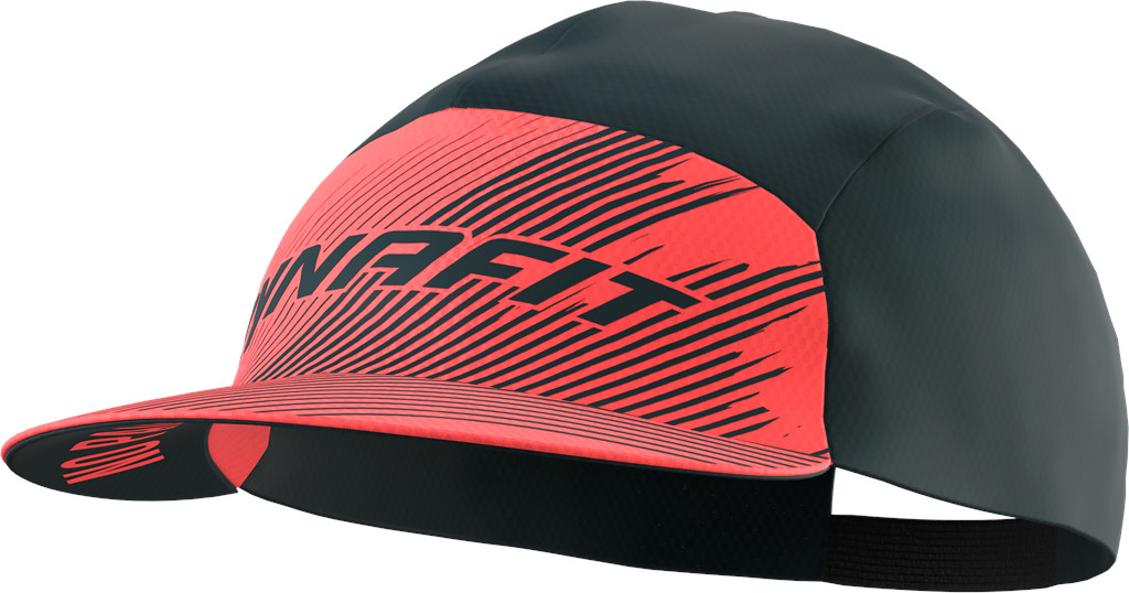 Kšiltovka Dynafit Alpine Graphic hot coral 2024 Barva: modrá / korálová, Velikost: UNI