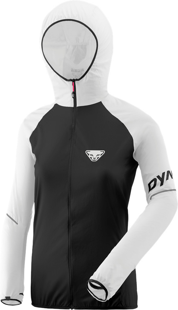 Bunda Dynafit Alpine Wind 2 W nimbus 2024 Barva: černá / bílá, Velikost: M