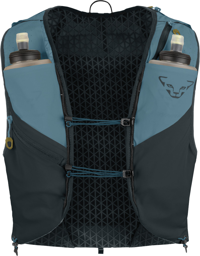 Běžecká vesta Dynafit Alpine 15 storm blue/blueberry 2025 Barva: modrá, Velikost: XS / S