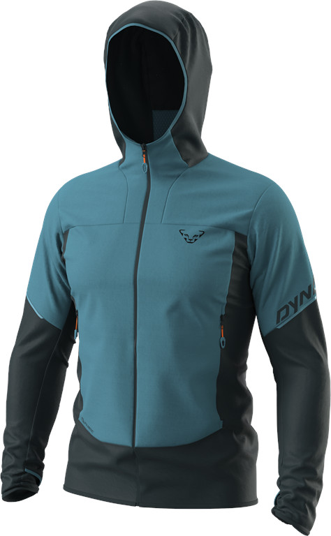 Bunda Dynafit Traverse Alpha Hooded storm blue 2025 Barva: modrá, Velikost: M