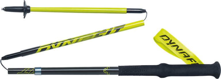 Hole Dynafit Vertical Pro Pole black/cactus 2026 Barva: černá / žlutá, Délka: 110 cm