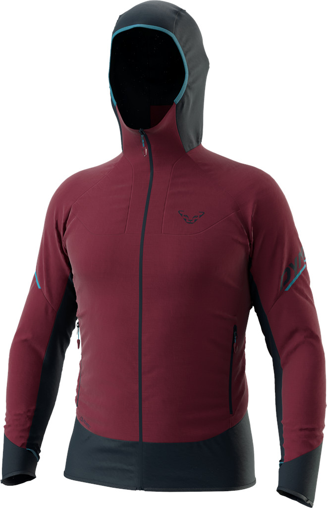 Bunda Dynafit Mezzalama PTC Alpha burgundy 23/24 Barva: vínová / modrá, Velikost: L