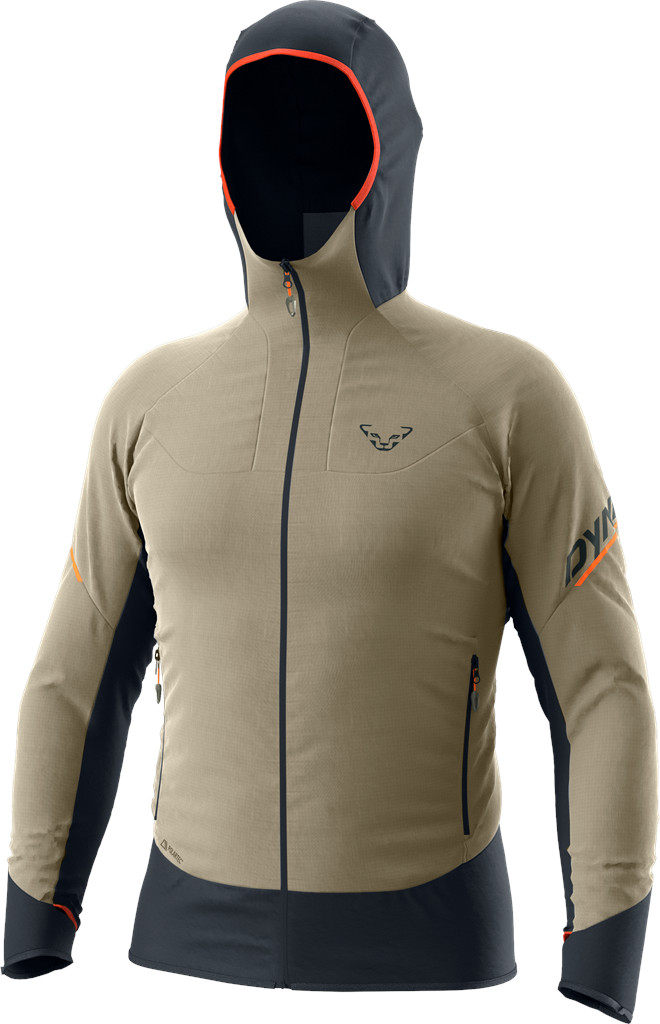 Bunda Dynafit Mezzalama PTC Alpha rock khaki 24/25 Barva: khaki / modrá, Velikost: XL