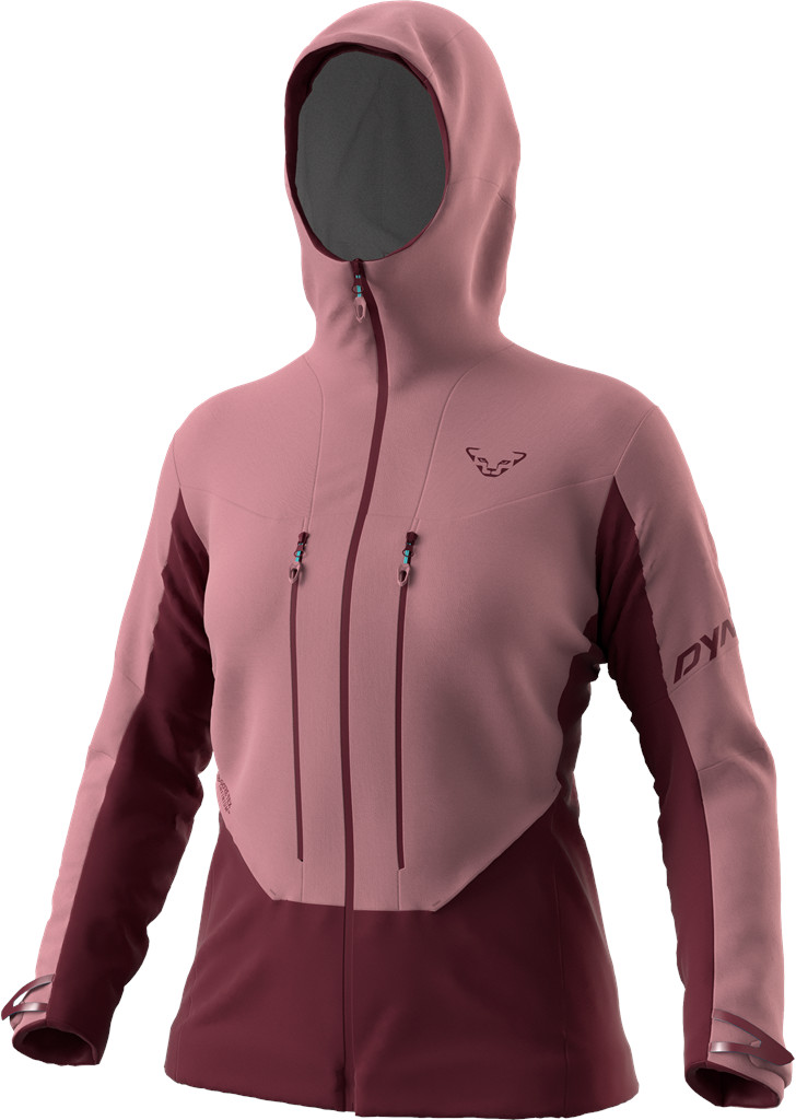 Bunda Dynafit Free Infinium Hybrid W mokarosa 23/24 Barva: starorůžová / vínová, Velikost: M