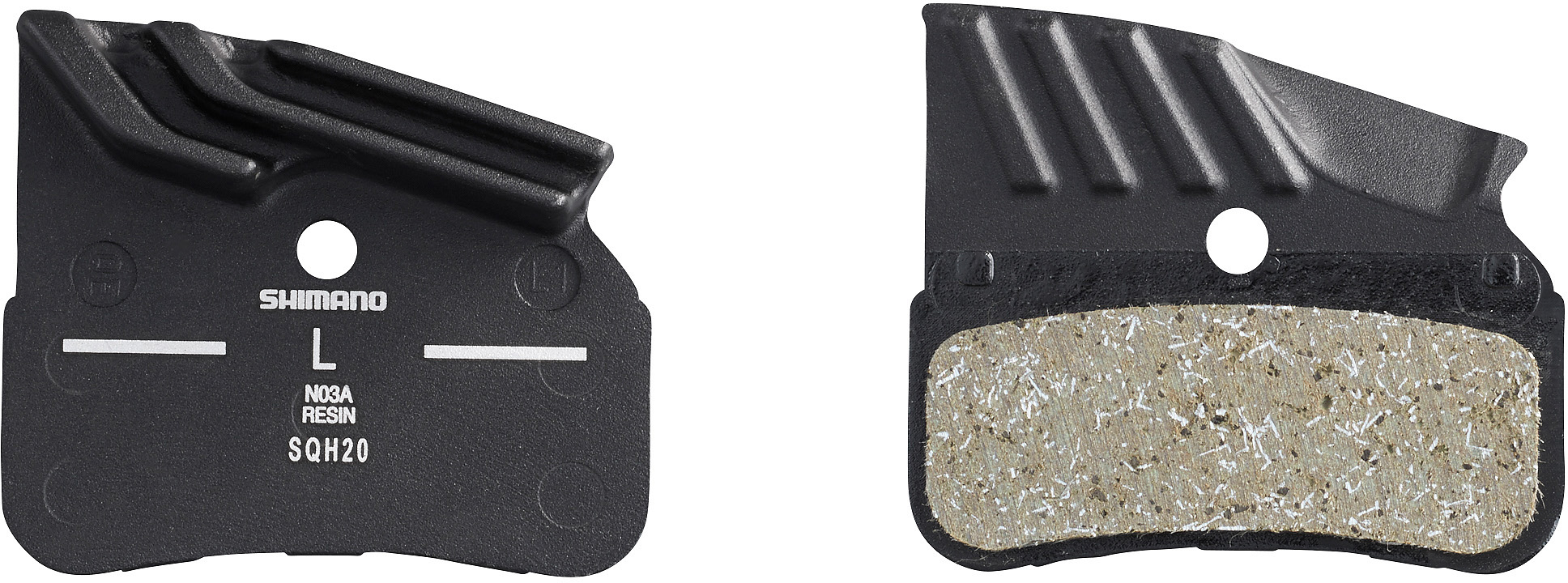 Brzdové destičky Shimano N03A-RF polymerové s chladičem