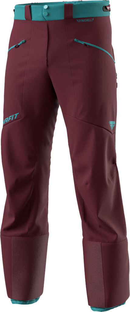 Kalhoty Dynafit Radical Softshell burgundy 24/25 Barva: vínová, Velikost: L