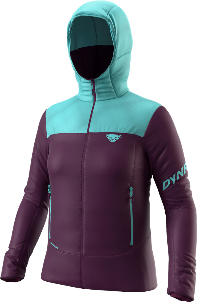 Bunda Dynafit Radical PRL Hood W royal purple 23/24 Barva: fialová / modrá, Velikost: M