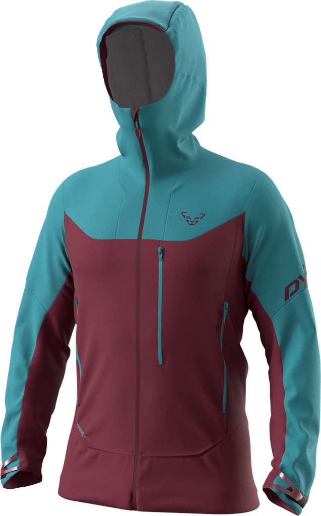Bunda Dynafit Radical Softshell storm blue 24/25 Barva: vínová / modrá, Velikost: M