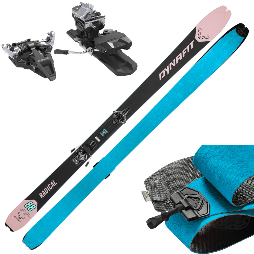 Set Dynafit Radical 88 W 25/26 Barva: černá / starorůžová, Délka: 151 cm