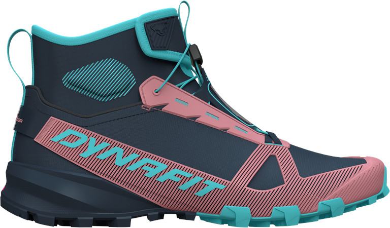 Běžecké boty Dynafit Traverse Mid GTX W blueberry/mokarosa 2024 Barva: modrá / starorůžová, Velikost EU: 40