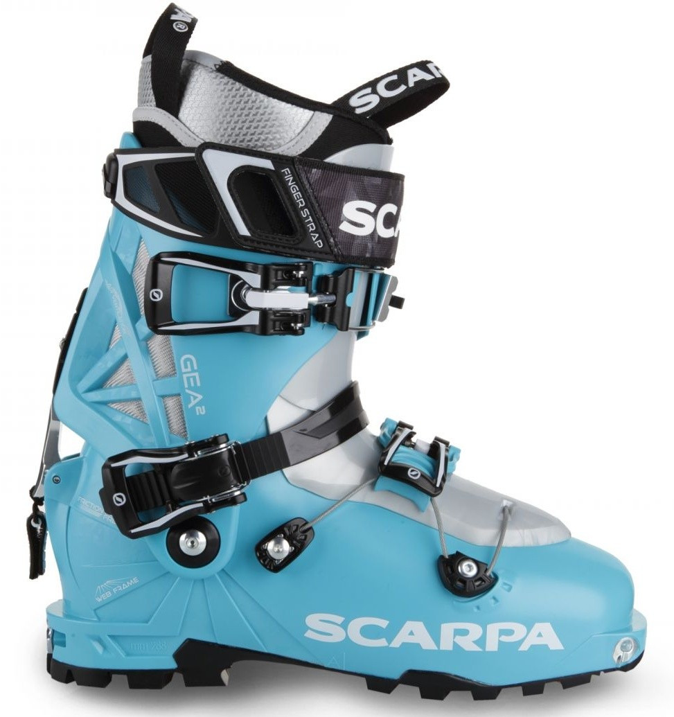 Skialpové boty Scarpa GEA LD 2.0 Scuba W blue 20/21 Barva: modrá, Velikost - Mondo: 26,0