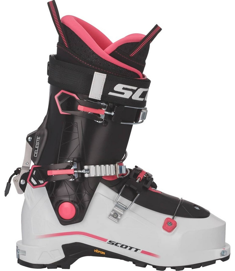 Skialpové boty Scott Celeste W 21/22 Barva: černá / bílá / růžová, Velikost - Mondo: 26,5